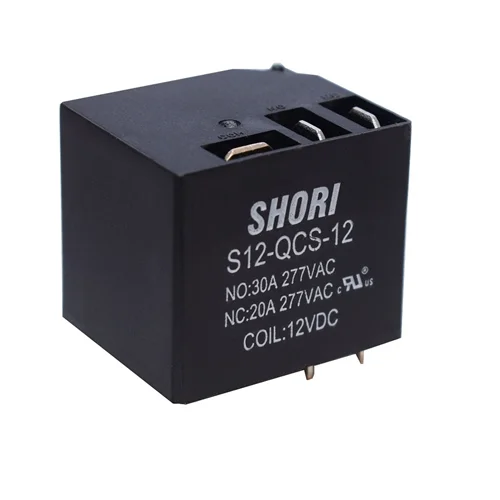 رله کولری 12 ولت 30 آمپر 5 پین SHORI