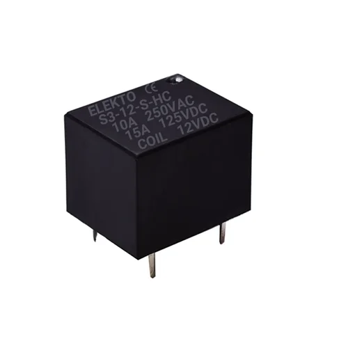 رله میلون 12 ولت 10 آمپر 4 پین الکتو (ELEKTO)