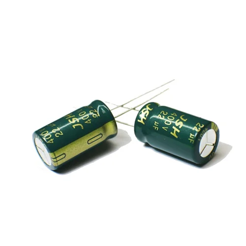 خازن الکترولیت 22 میکروفاراد 400 ولت JSH