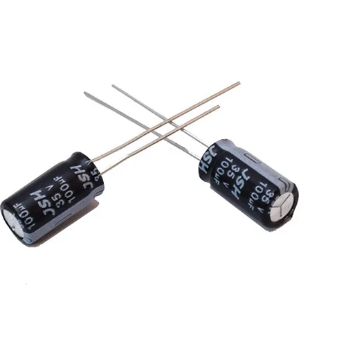 خازن الکترولیت 100 میکروفاراد 35 ولت JSH
