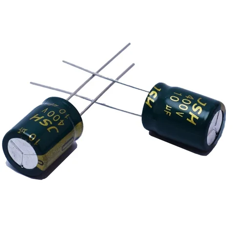 خازن الکترولیت 10 میکروفاراد 400 ولت JSH