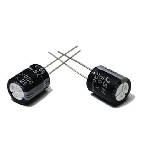 خازن الکترولیت 220 میکروفاراد 50 ولت JSH