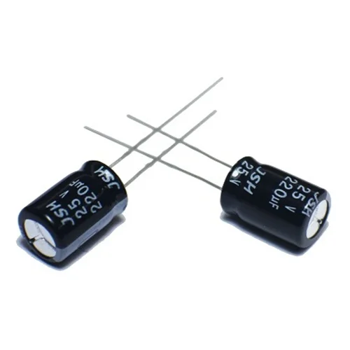 خازن الکترولیت 220 میکروفاراد 25 ولت JSH